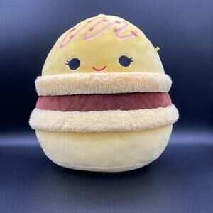 Squishmallows 10” Plush Visconti Lemon & Chocolate Macaron Plush